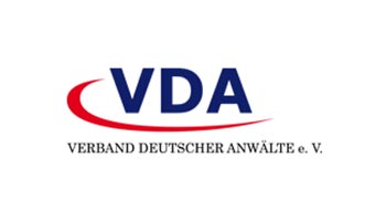 Vorstandsmitglied im Verband Deutscher Anwälte VDA e.V.